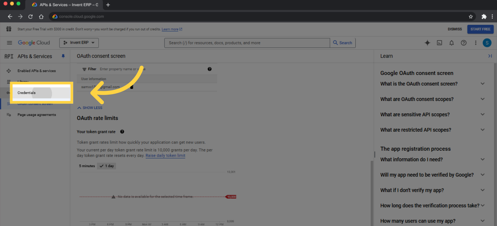الخطوة 31 - Google OAuth