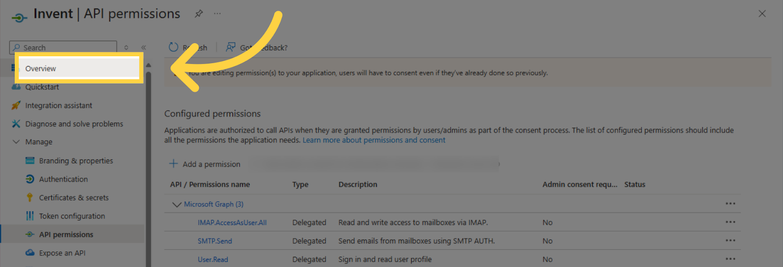 الخطوة 26 - Outlook OAuth