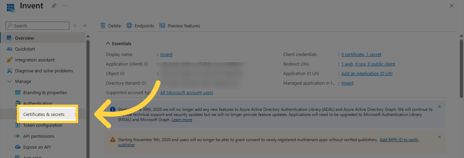 الخطوة 42 - Outlook OAuth